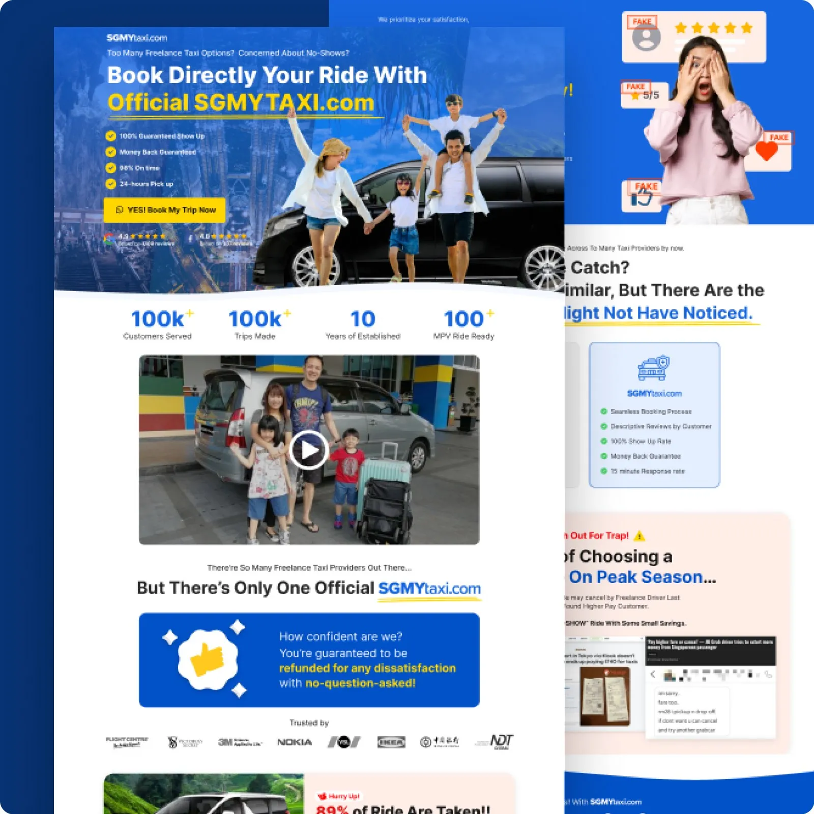 SGMY Taxi website